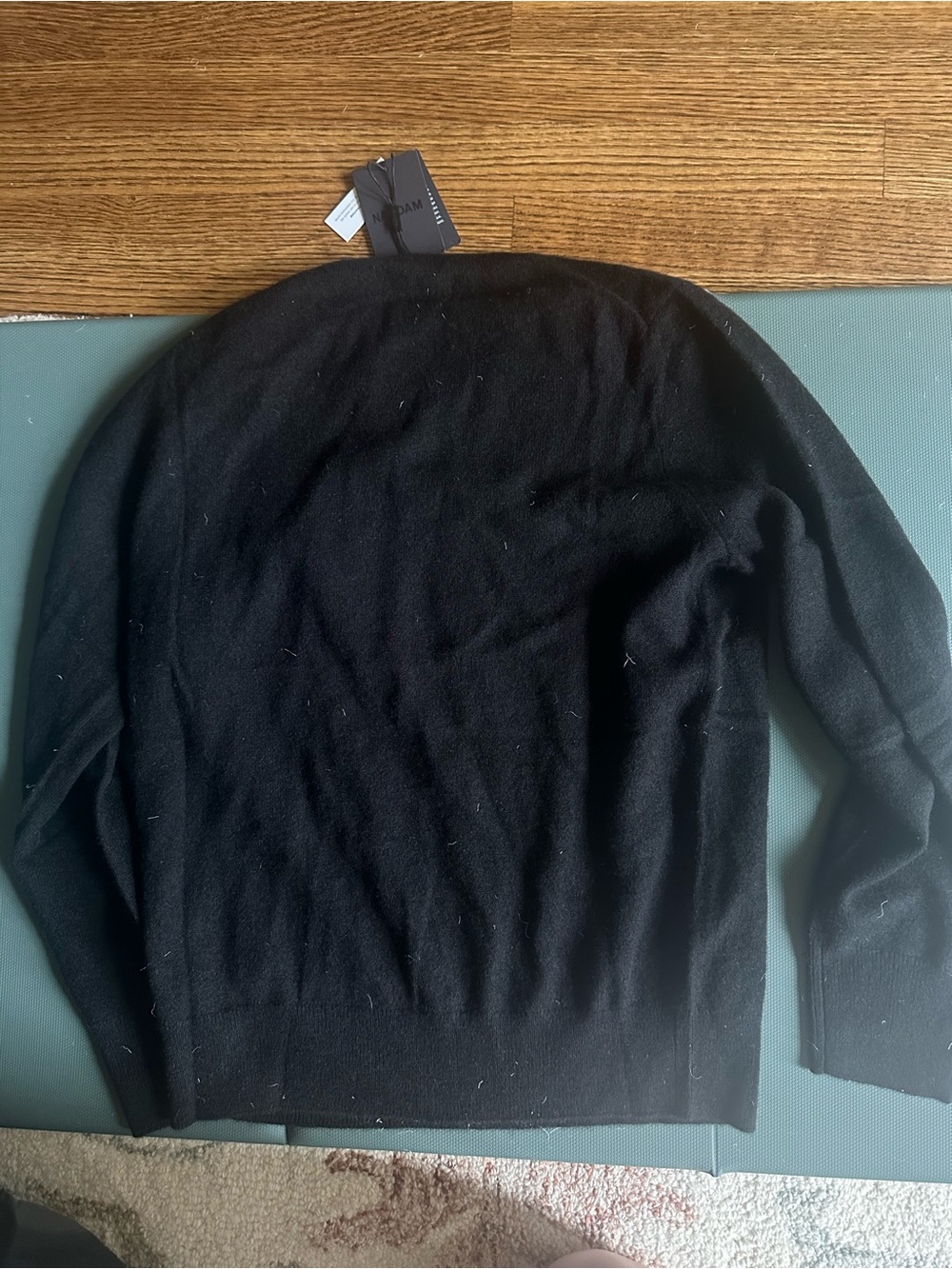NAADAM The Original Black Cashmere Sweater